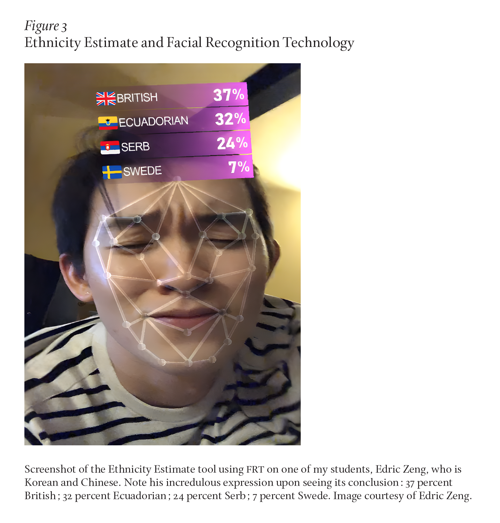 Ethnicity Estimate and Facial Recognition Technology Ethnicity Estimate and Facial Recognition Technology